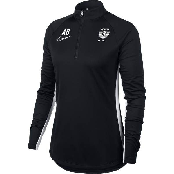 CLAUDELANDS ROVERS NIKE DRILL TOP - WOMEN'S